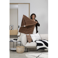 Cork Fine Lines Crossed Savona Throw