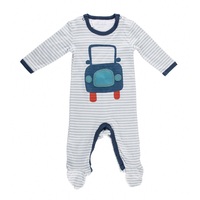CAR FOOTED OUTFIT 0-3 MONTHS (000)