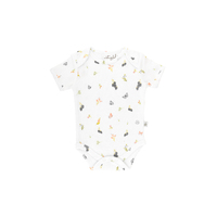 BERRIES & BUTTERFLIES ORGANIC COTTON SHORT SLEEVE BODYSUIT