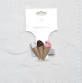 Ice Cream Cone Bow Hair Clip