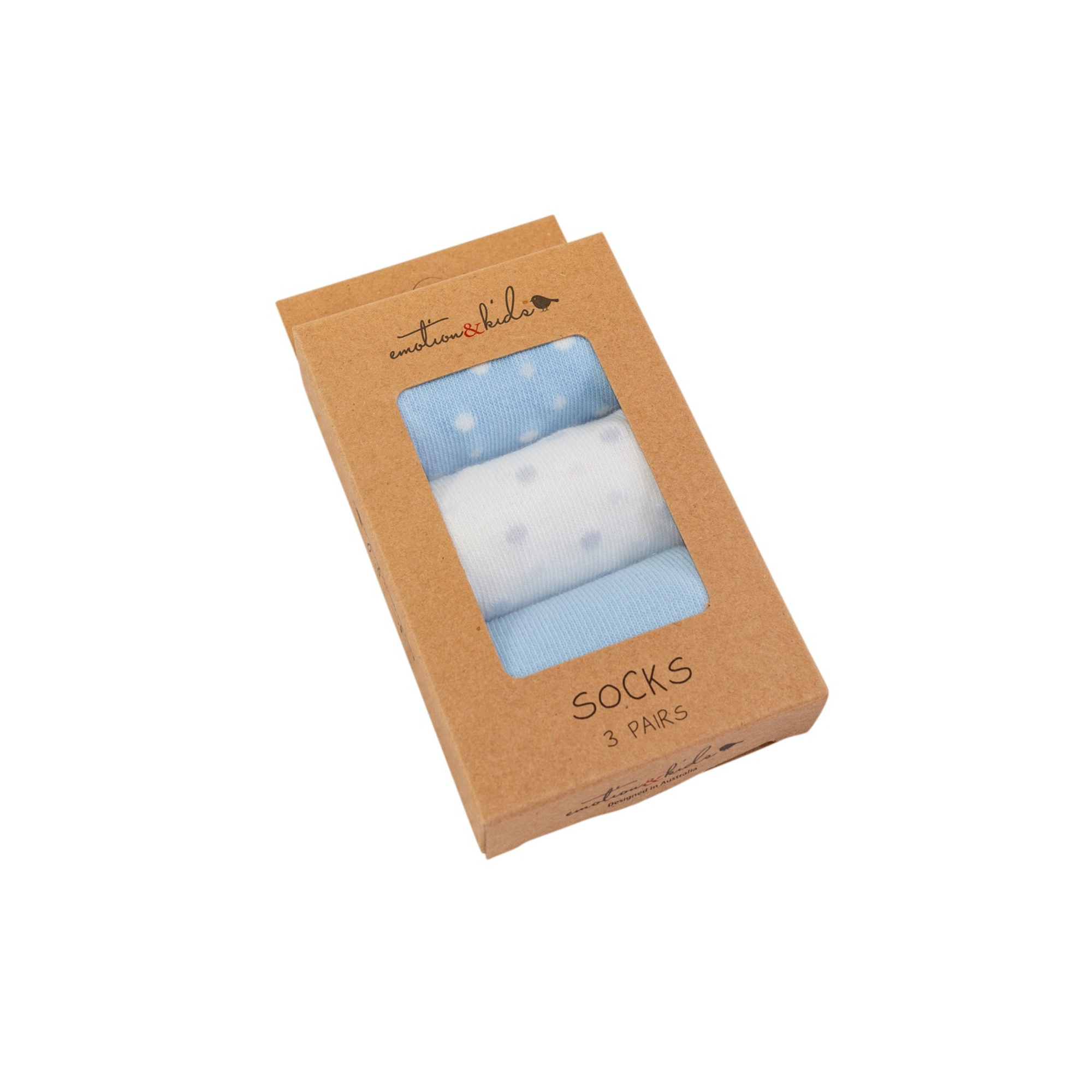 Blue Confetti Socks - 3 Pack