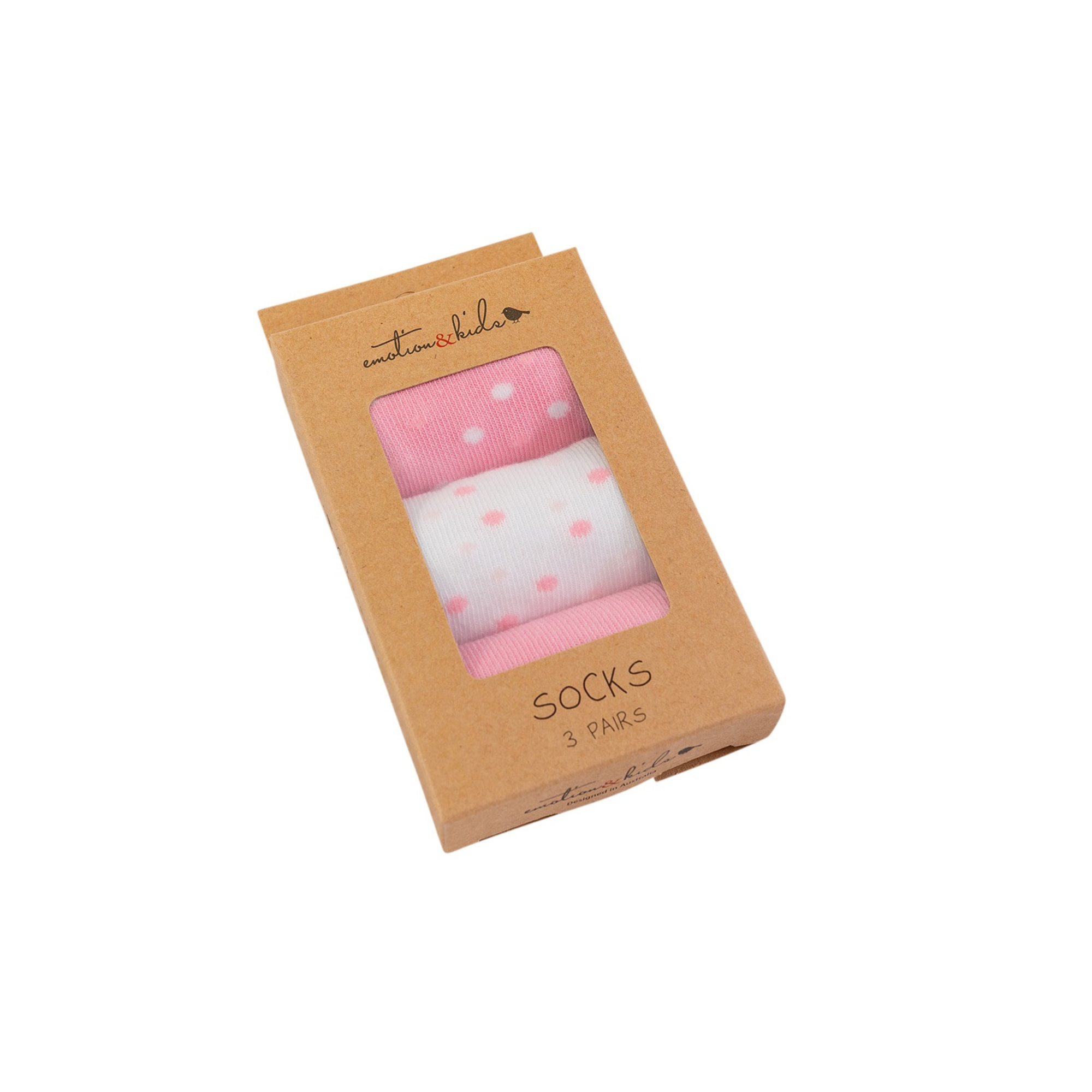 Pink Confetti Socks - 3 Pack