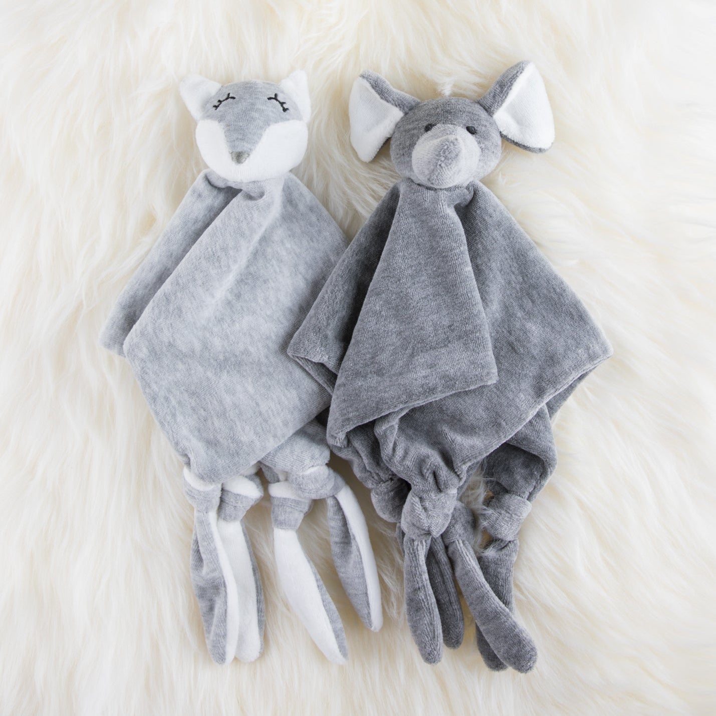 Grey Fox Velour Comforter