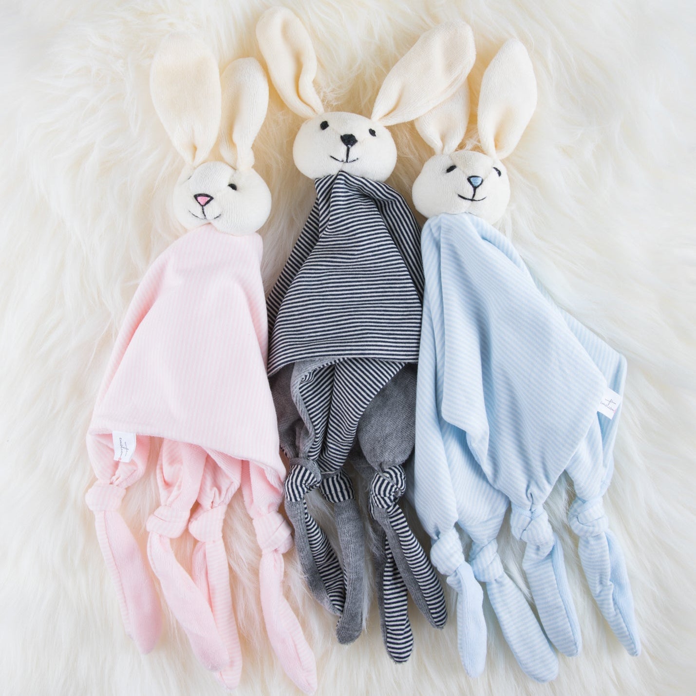 Pink Stripe JoJo Bunny Comforter