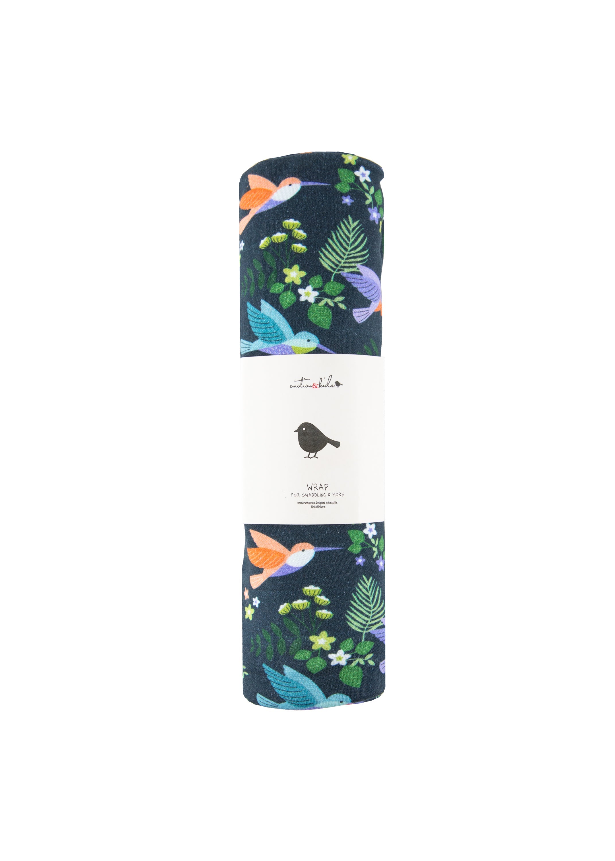Hummingbirds Organic Cotton Wrap