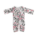 Messy Wildflowers Crossover Romper