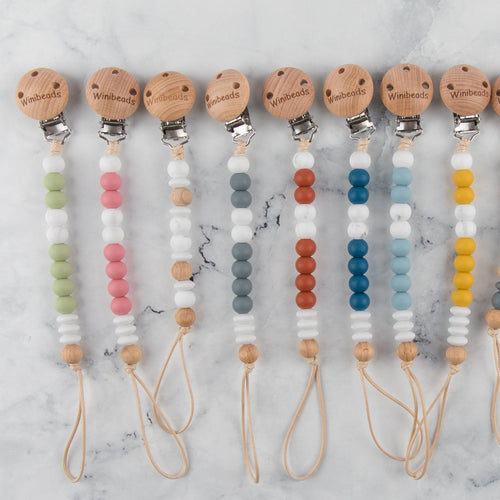 Baked Clay & Marble Frankie Dummy Chain