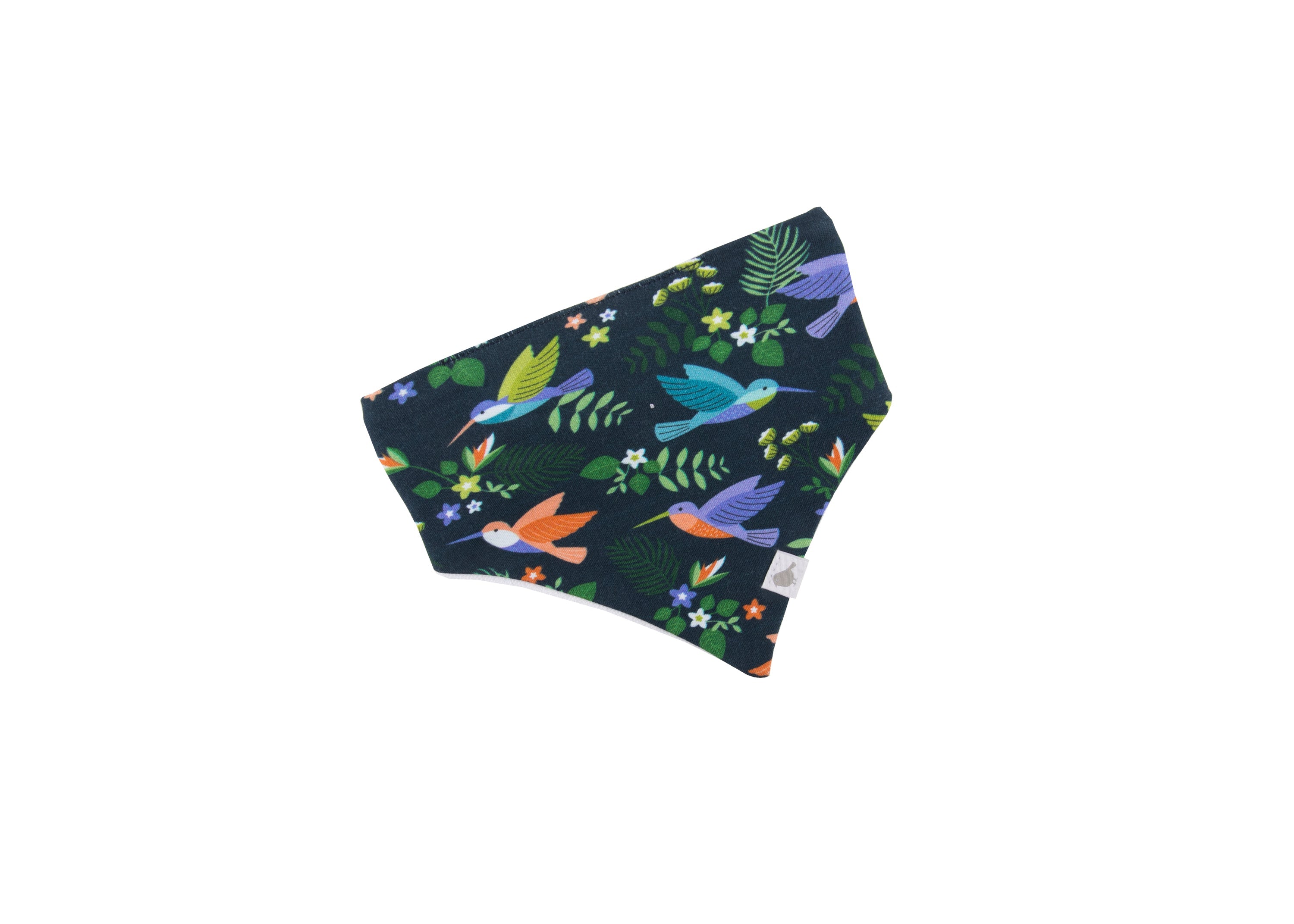 Hummingbirds Organic Cotton Bandana Bibs - 2 Pack