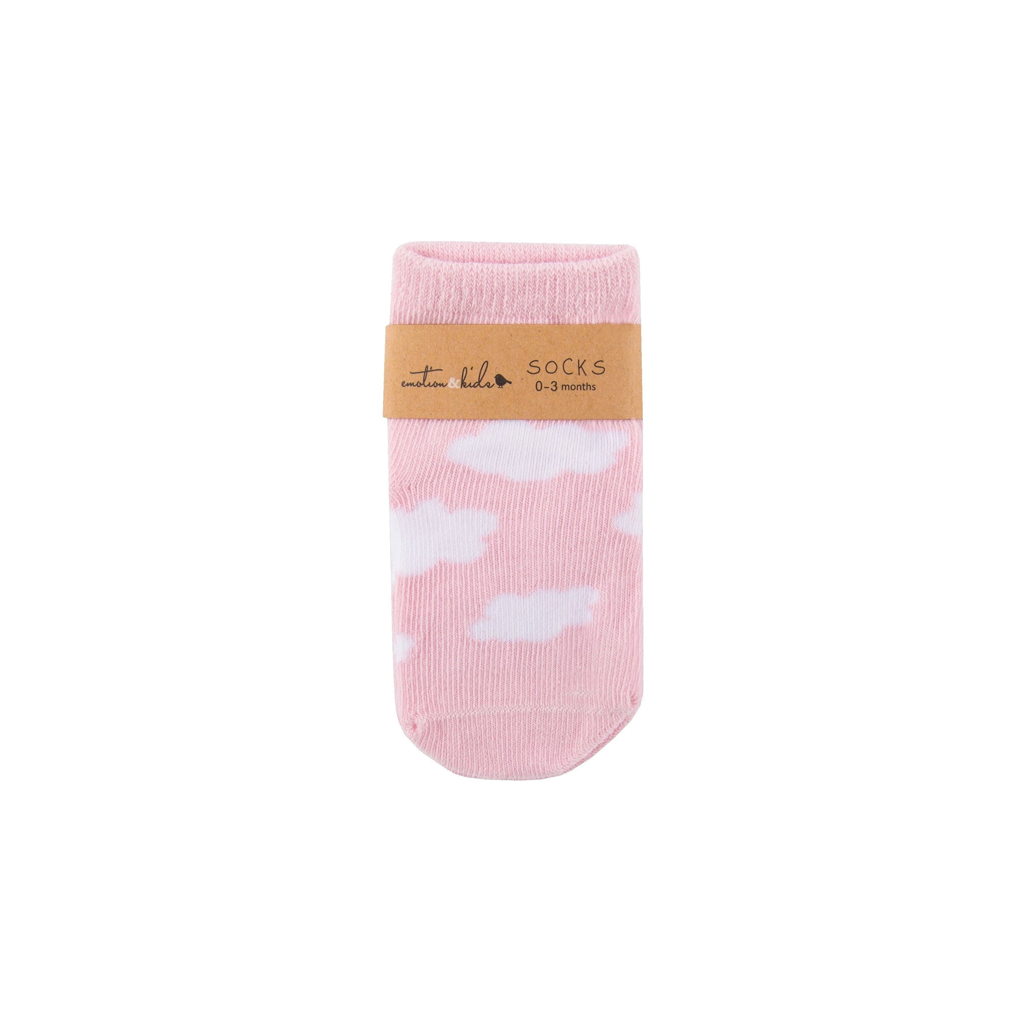 Pink Clouds Socks - Pair