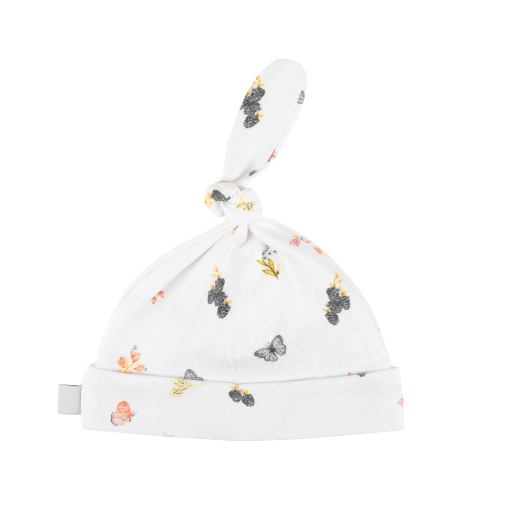 Berries & Butterflies Organic Cotton Beanie
