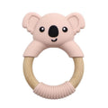 Dusty Pink Koala Teether