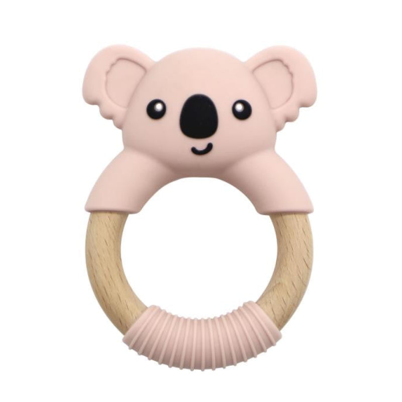 Dusty Pink Koala Teether