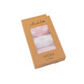 Pink Hearts Socks - 3 Pack
