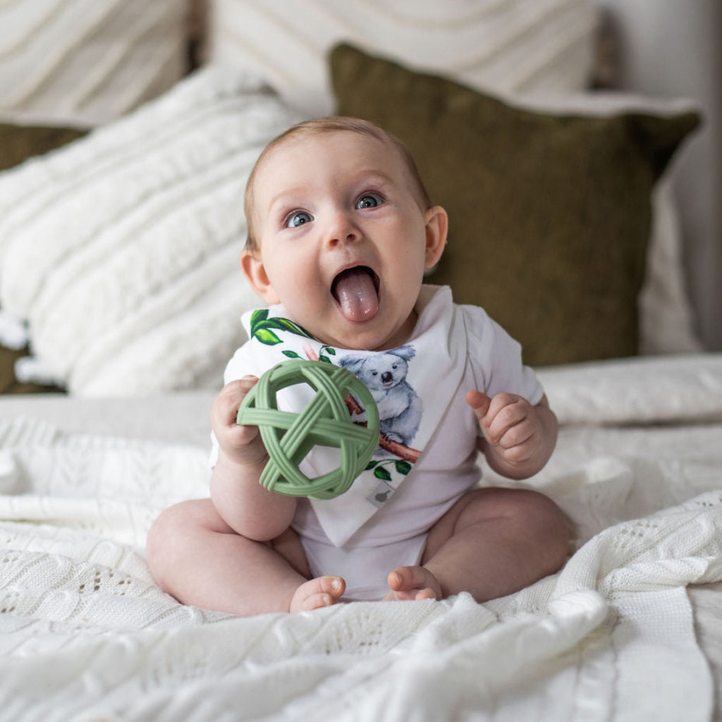 Sage Weave Sensory Teething Ball