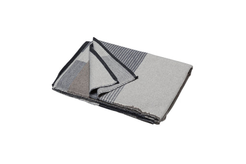 Charcoal Patches Luca Throw