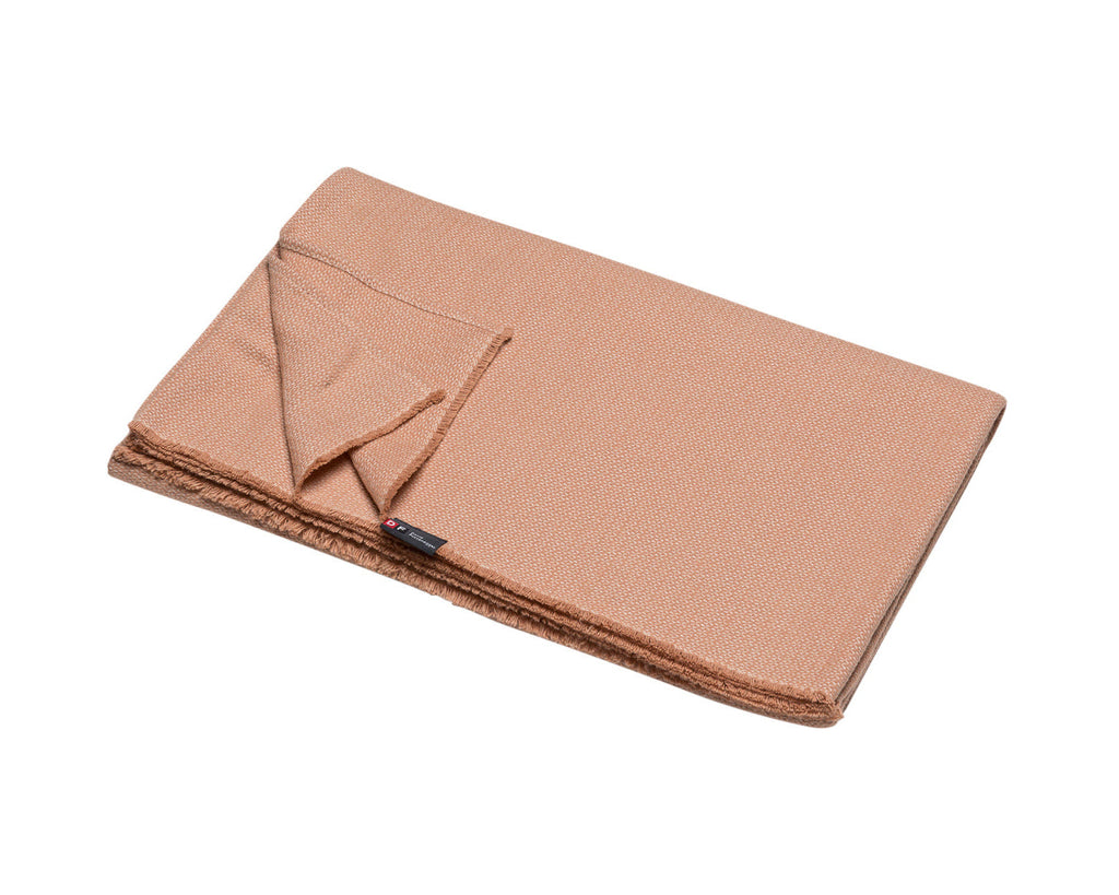 Cork Structure Organic Cotton Throw