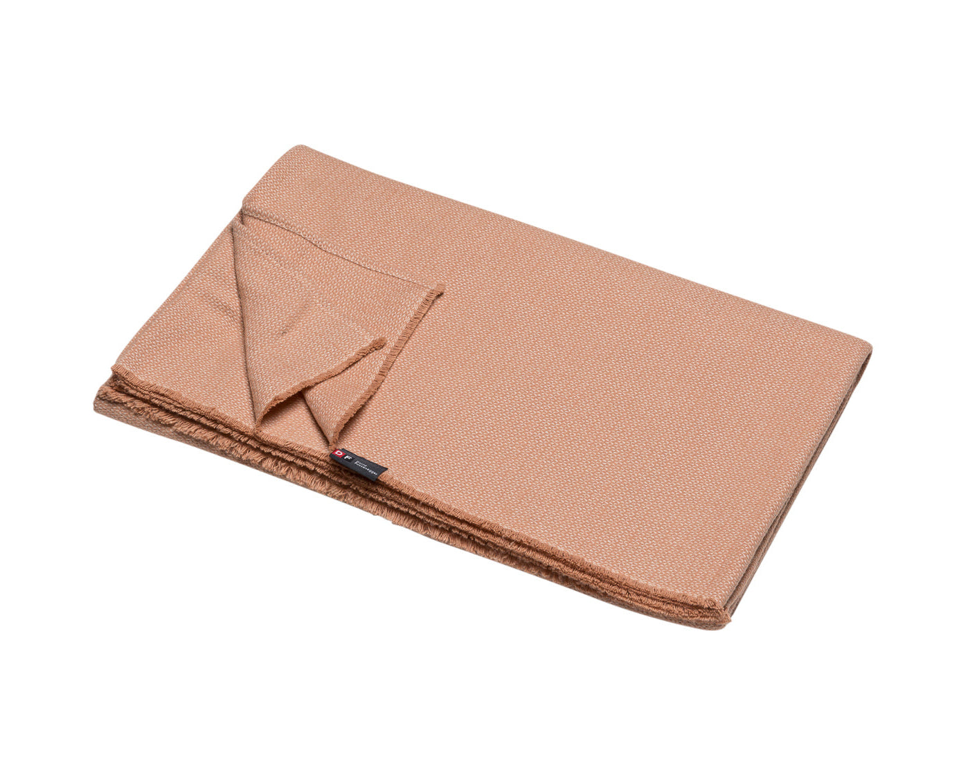 Cork Structure Organic Cotton Throw