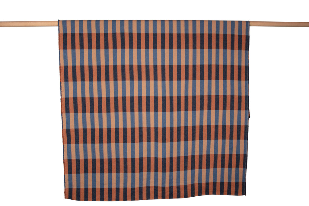 Navy Rectangles Nova Throw