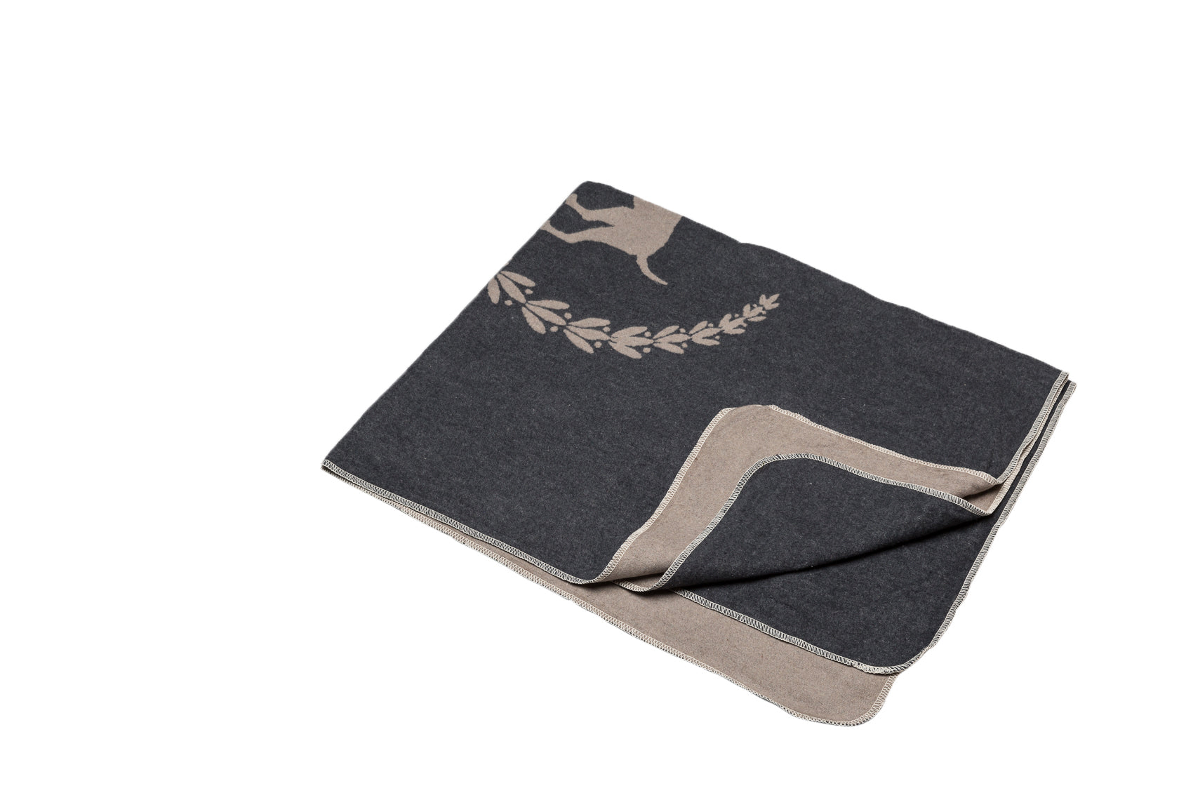 Dark Grey My Best Friend Pet Blanket 100 x 140 cm