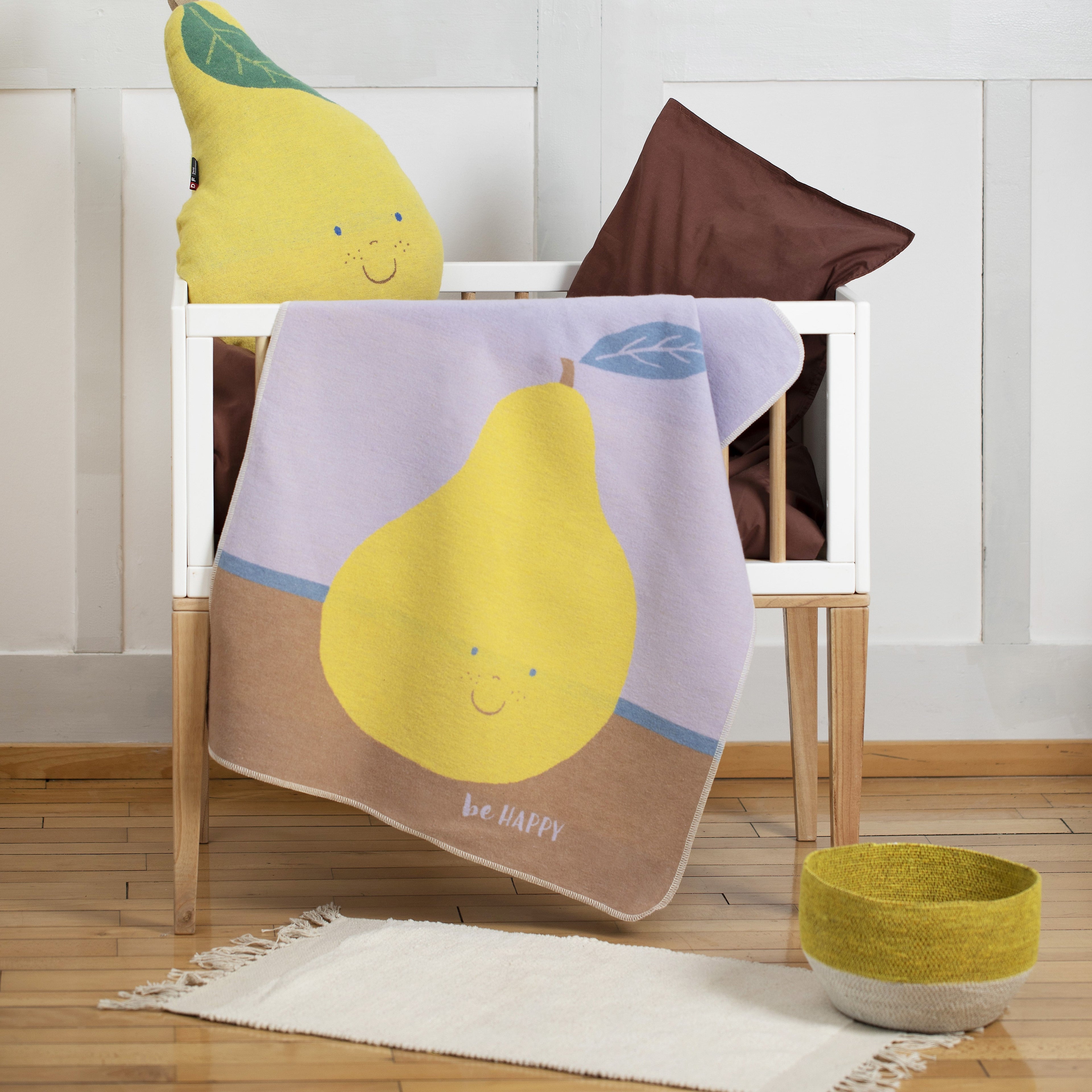 Violet Pear Juwel Bassinet Blanket