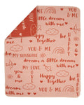 Rose Sketchnotes Juwel Bassinet Blanket