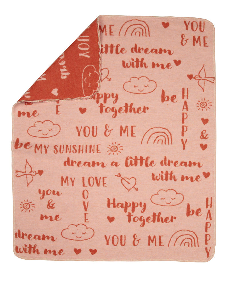 Rose Sketchnotes Juwel Bassinet Blanket