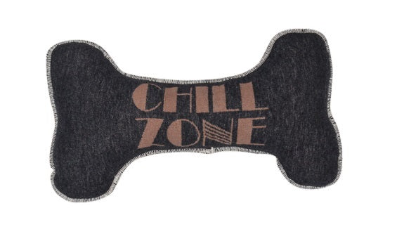 Charcoal Chill Zone Bone Cushion