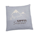 Light Blue Gipfelstürmer Summiteer Cushion 50 x 50 cm