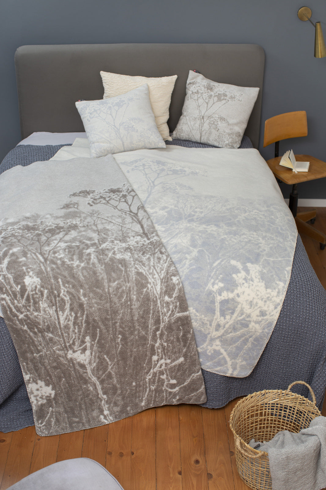 Smoke Frosty Grass Cushion 50 x 50 cm