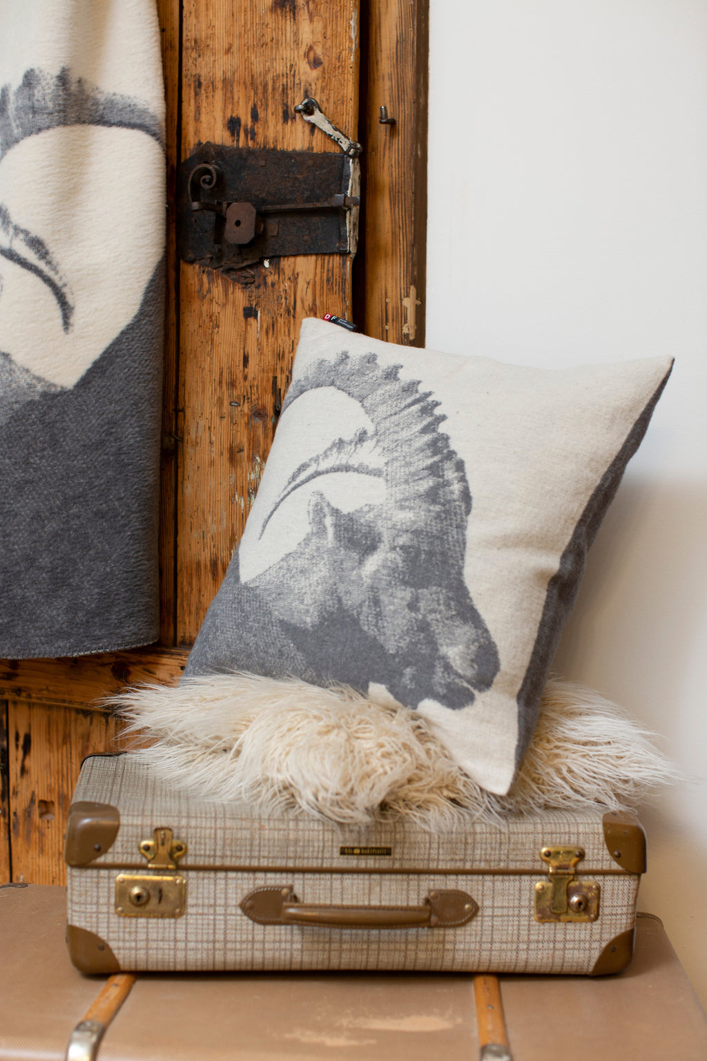 Ram Photo Cushion 50 x 50 cm