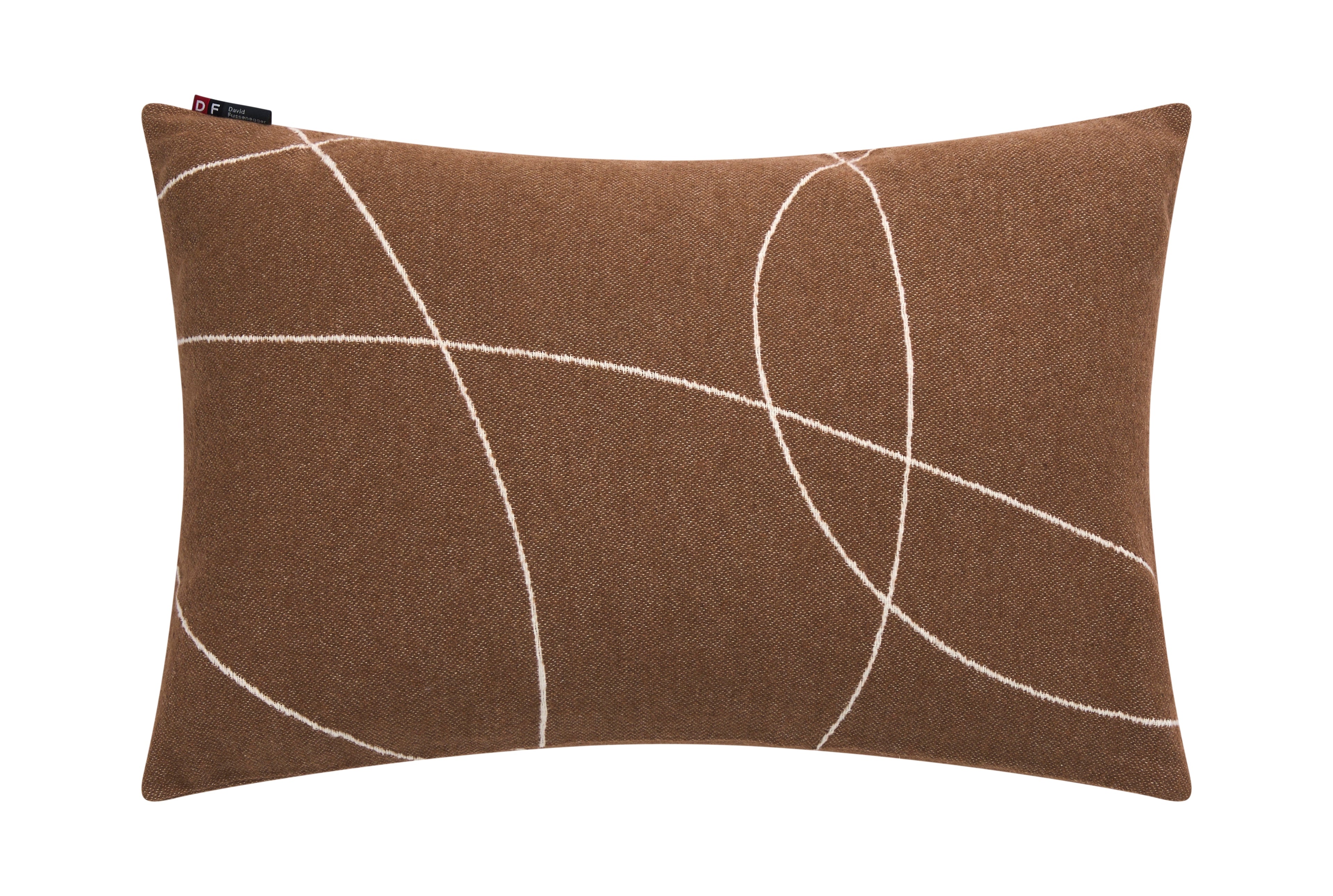 Cork Fine Lines Crossed Nova Cushion 40 x 60 cm