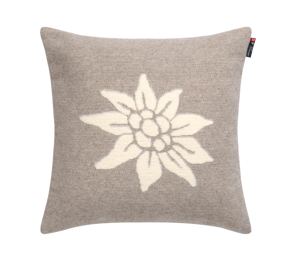 Smoke Edelweiss Cushion 40 x 40 cm