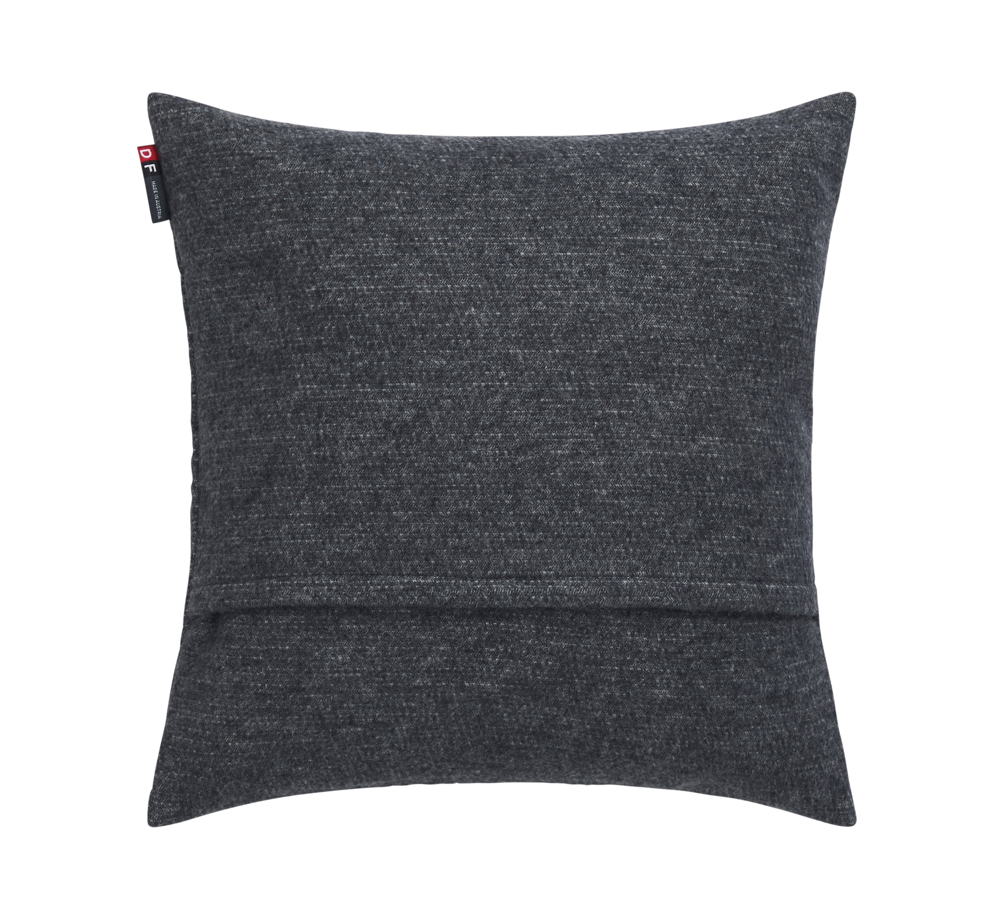 Charcoal Edelweiss Cushion 40 x 40 cm