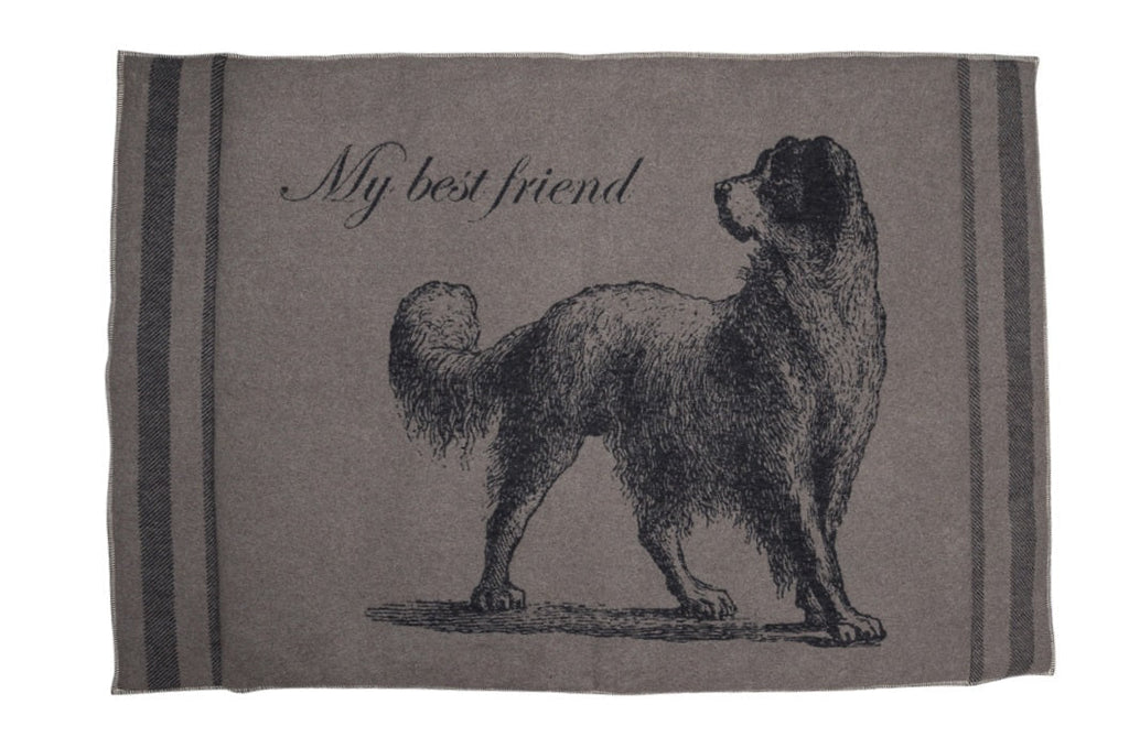 Smoke Hound My Best Friend Padded Dog Mat 80 x 120 cm