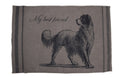 Smoke Hound My Best Friend Padded Dog Mat 80 x 120 cm