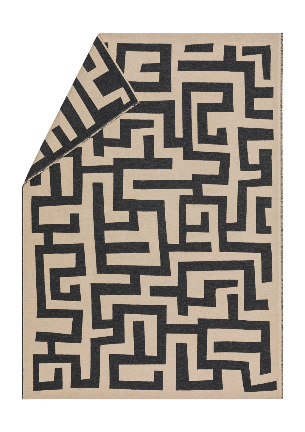 Ecru Maze Luca Throw
