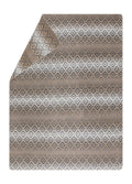 Smoke Lozenge Shapes Gradient Savona Throw