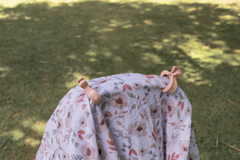 Latte Pram Clips - 2 Pack