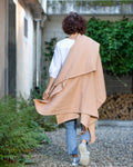 Cork Structure Organic Cotton Throw