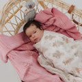Ballerina Mouse Muslin Wrap