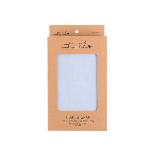 Blue Muslin Wrap