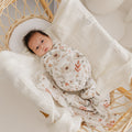 Boho Floral Muslin Wrap