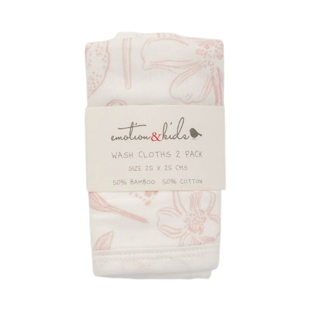 Botanical Baby Washcloths - 2 Pack