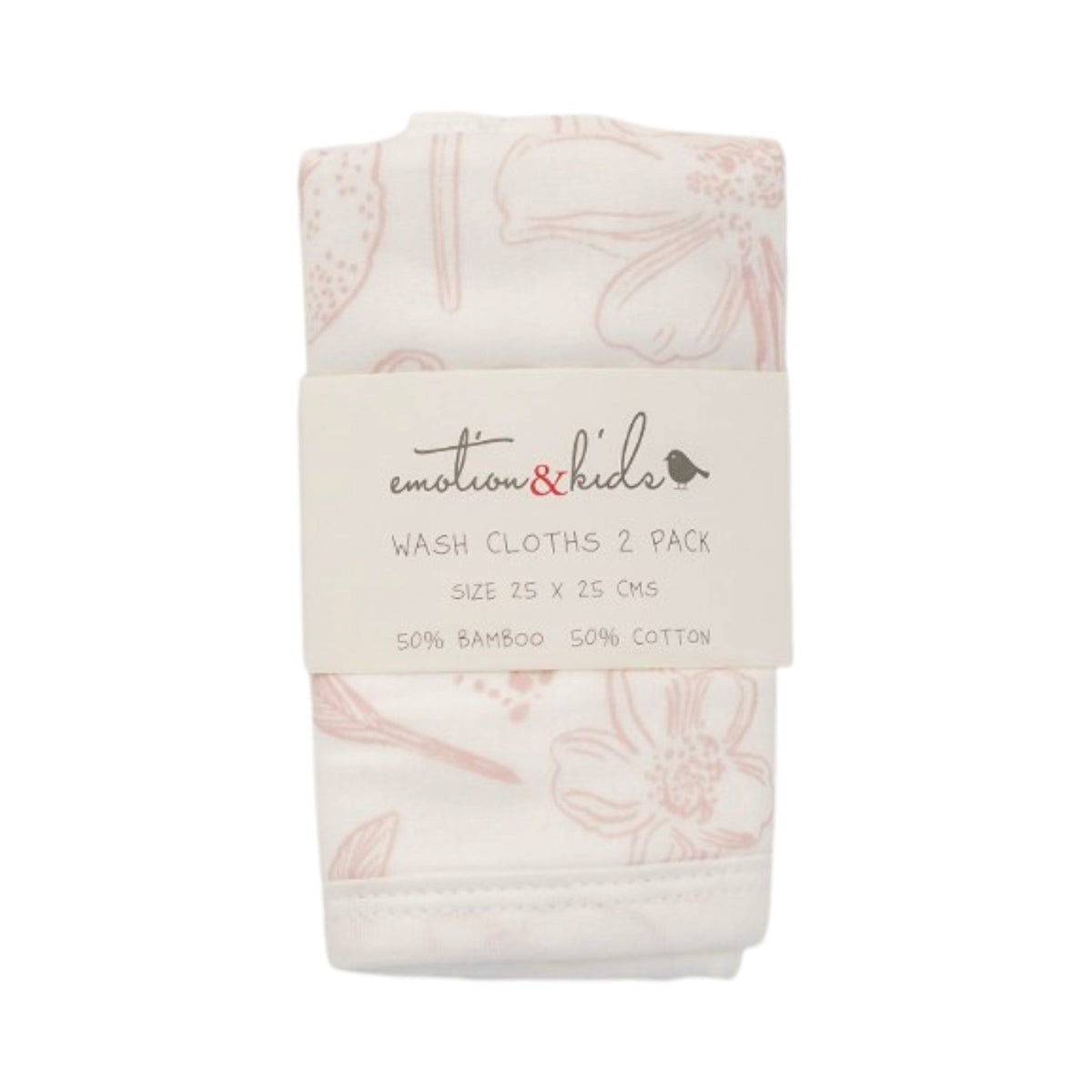 Botanical Baby Washcloths - 2 Pack