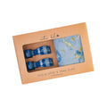 Dinosaurs of the World Muslin Wrap & Navy Pram Clip Set