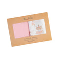 Ballerina Mouse & Pink 2 Pack Muslin Wrap