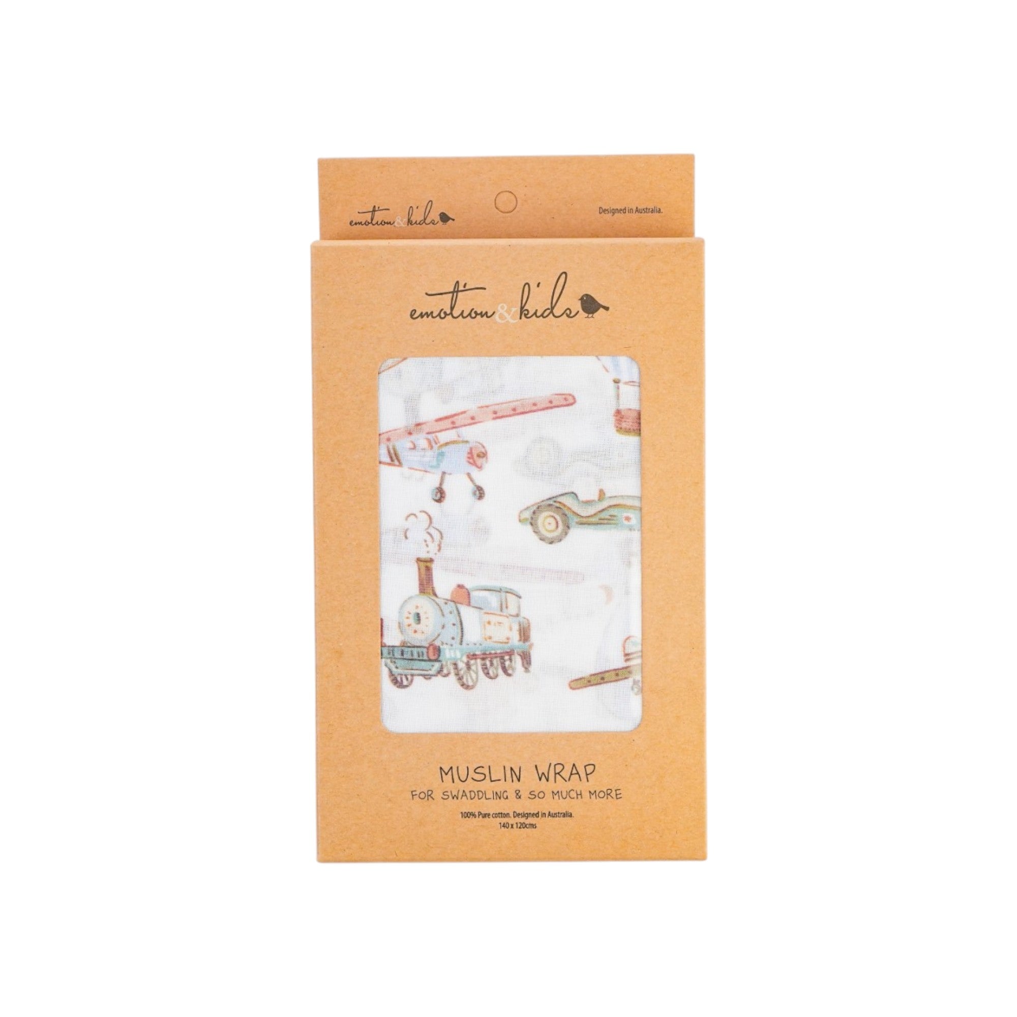 Vintage Transport Muslin Wrap