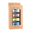Sea Blue/Green & Elderberry/Aqua Pram Clips - 4 Pack