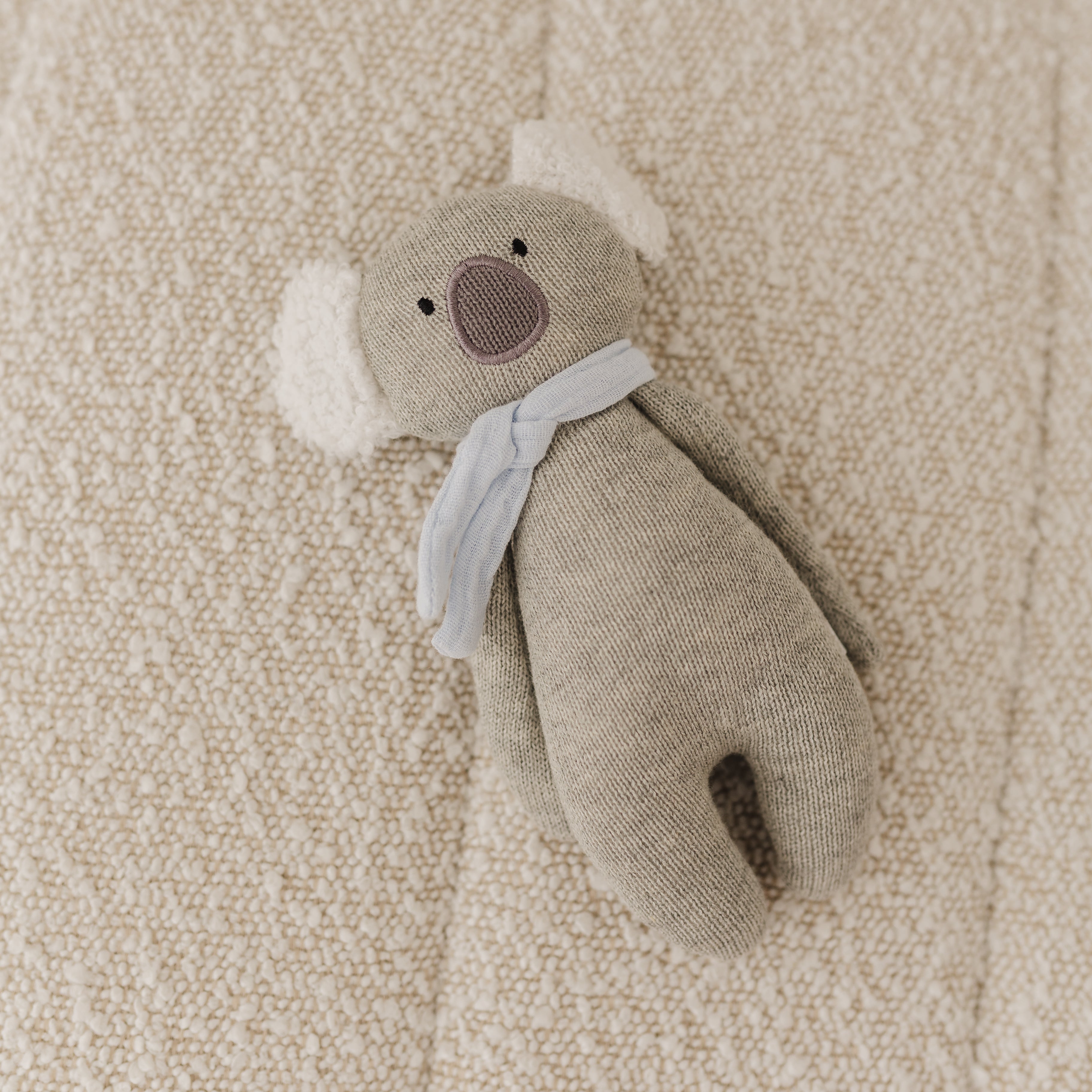 Dusty Blue Koa the Koala Rattle Doll
