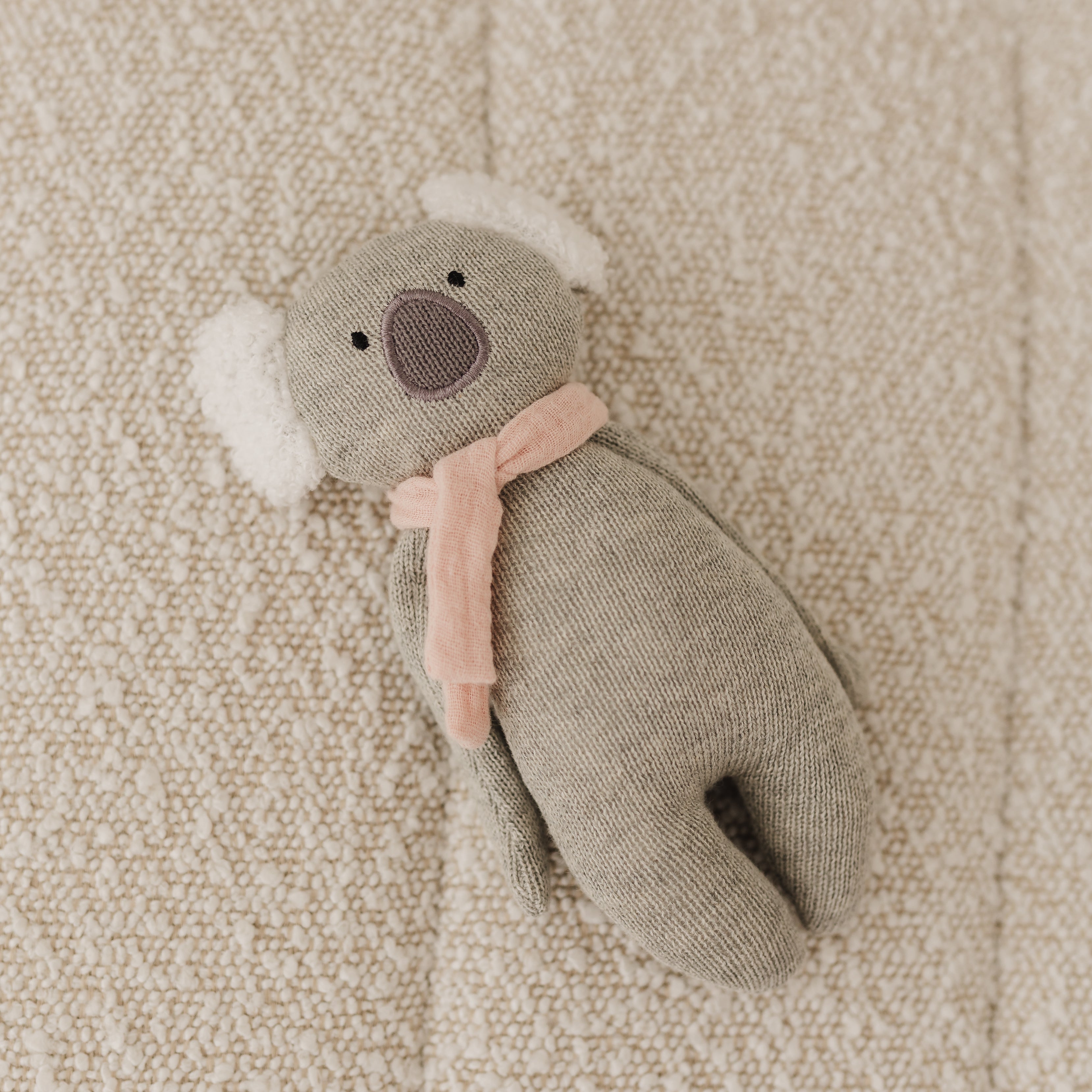 Dusty Pink Koa the Koala Rattle Doll